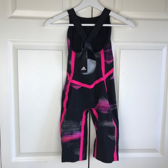 Adidas Adizero Women Black/Shopin Swimwear 28" - Picture 4 of 13